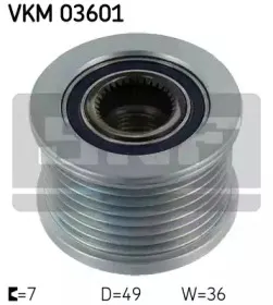 VKM 03601 SKF Механизм свободного хода генератора